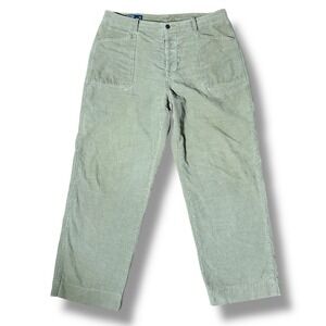 Vintage Polo Ralph Lauren‎ Back Cinch Beige Corduroy Pants - Men's 36x30 READ